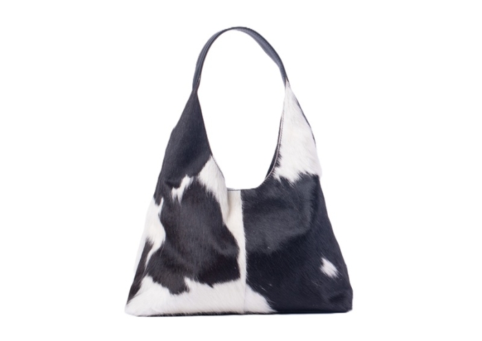 CLARA SHERPA BLACK WHITE